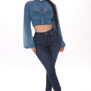 Dark Wash Fashion Nova Jeans